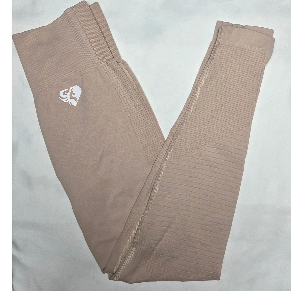 Women's best Seamless High Waisted Compression Leggings Nude Yoga